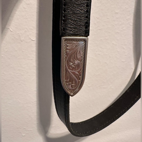 Madewell Skinny Western Belt - Black - Size XL - Picture 3 of 5